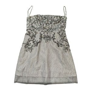 BCBG Maxazira Dress Petites With Sequins Size 12P